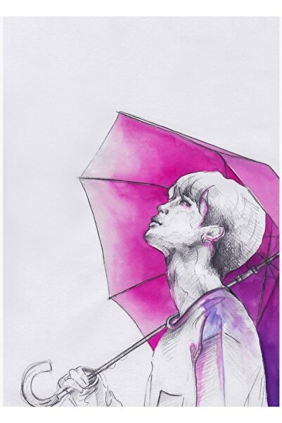 Universal Bts - Poster decorativ din lemn cu mesajul Jimin I Love Myself, Cod...