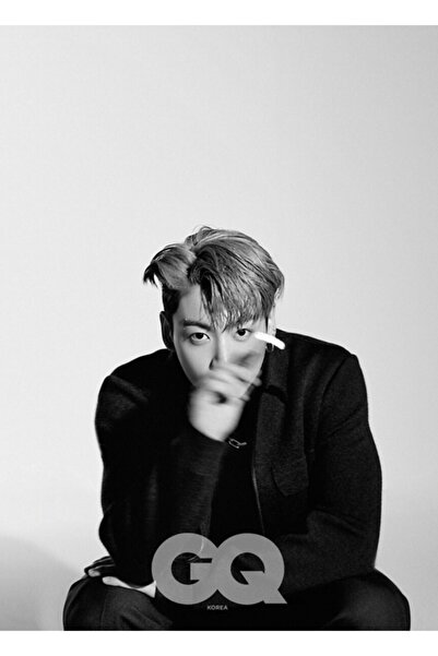 Universal JK Jeon Jungkook BTS GQ korejska slika drveni poster dekorativni ko...