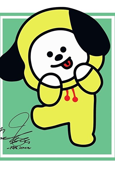 Universal Poster decorativ din lemn Bts Jimin Cod5002