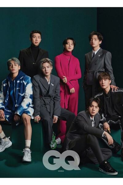 Universal Poster decorativ din lemn Bts Gq Tablo Cod5528