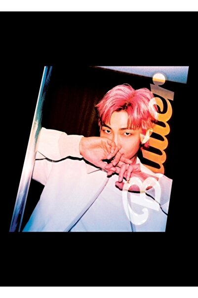 Universal Bts Butter Rm a revenit în 2021 Tablou decorativ din lemn cu poster...