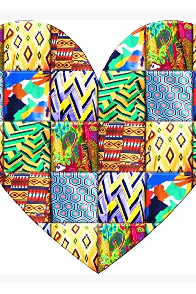 Universal Idol Kalp - Poster decorativ din lemn BTS Kod3719