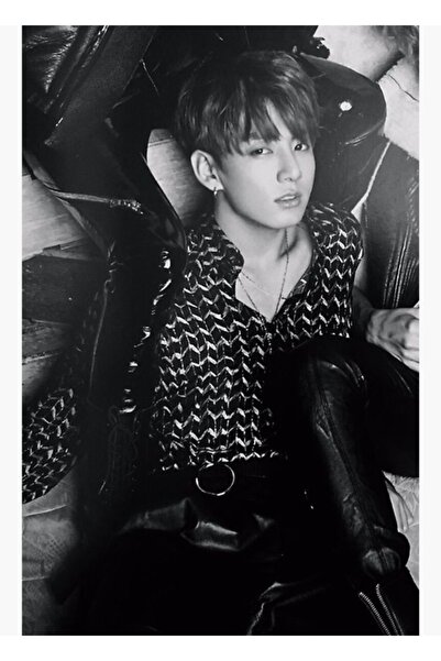 Universal Poster decorativ din lemn Bts Jungkook Cod4252