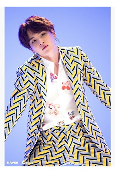 Universal Poster decorativ din lemn pentru ședință foto Bts Suga Idol Concept...