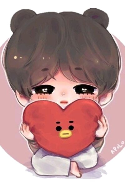 Universal Poster decorativ din lemn Bts Taehyung Cod4386