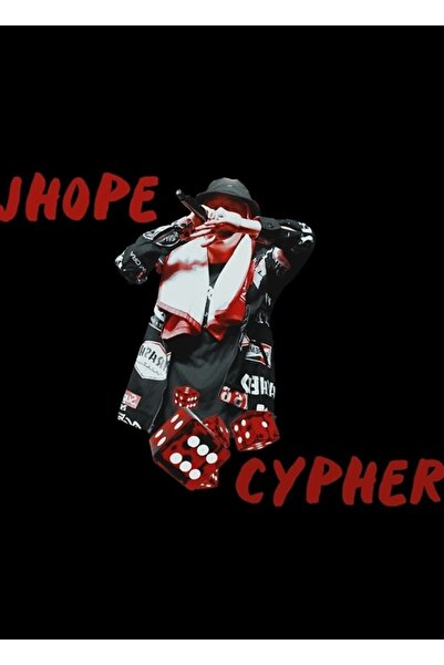 Universal Bts - Jhope Cypher Tablo Poster decorativ din lemn Cod3037
