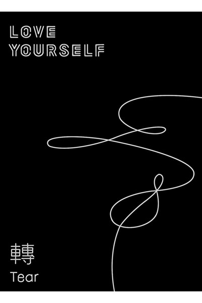 Universal Bts - Love Yourself: Tear (Versiunea Y) Poster decorativ din lemn K...