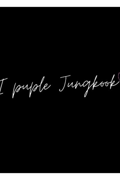Universal Bts I Purple Jungkook (Valentine's Day Gift) Painting Wooden Poster...