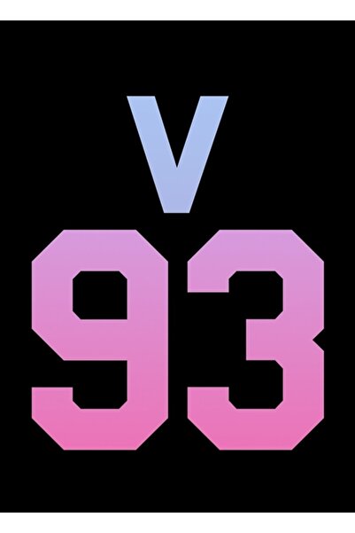 Universal Bts V 93 Ξύλινη Διακοσμητική Αφίσα Κωδικός5317