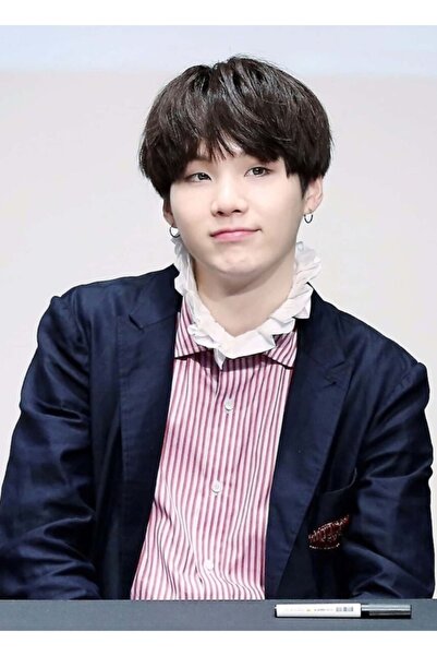 Universal Bts Suga Painting Wooden Poster Decorative Code5160