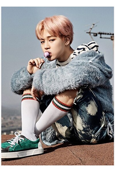 Universal Bts Jimin [ynwa] Poster decorativ din lemn Cod3408