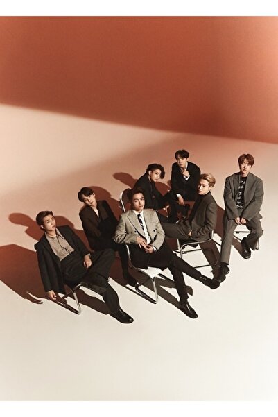 Universal Revista Bts Time Poster din lemn decorativ Cod3313