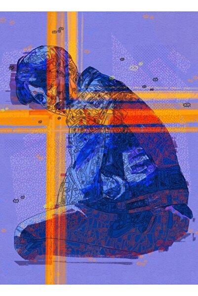 Universal Bts Jimin Ψηφιακή ζωγραφική Ξύλινη αφίσα Διακοσμητική Κωδικός2007