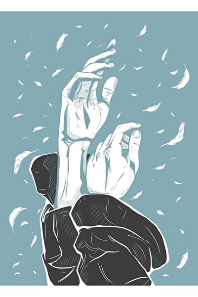 Universal Black Swan Fanart Bts Tablo Poster din lemn decorativ Cod2312