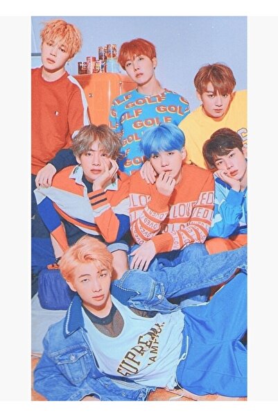 Universal Bts Ξύλινη Αφίσα Διακοσμητική Ξυλόγραφος Κωδικός5917