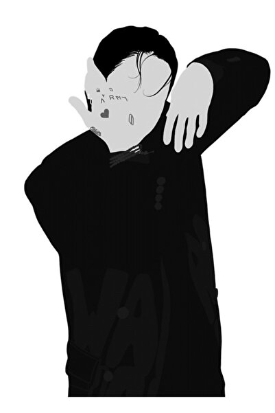 Universal Bts Jungkook Ξύλινη Αφίσα Τέχνης Διακοσμητική Κωδικός2605