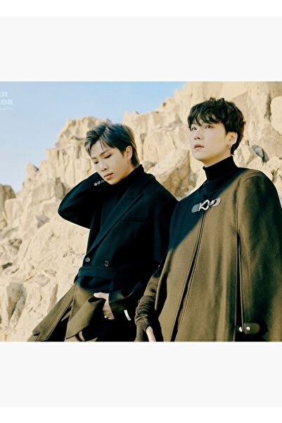 Universal BTS 2021 Χειμερινό Πακέτο Κομμώσεων |   Rm, Suga Tablo Ξύλινη Διακο...