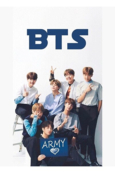 Universal Πλήρης Ξύλινη Αφίσα Τραπεζιού Bts Διακοσμητική Κωδικός5489