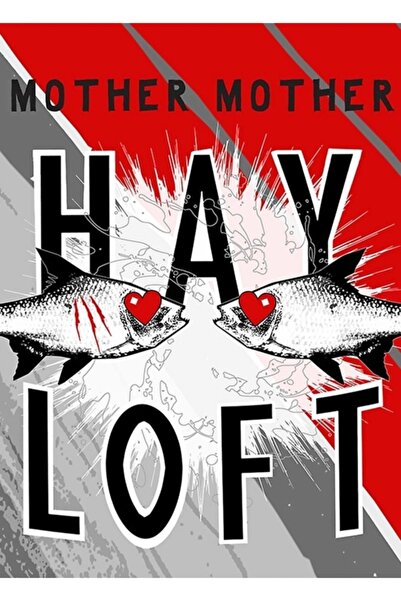 Universal Hay Loft - Ξύλινη Διακοσμητική Αφίσα Ζωγραφικής με Θέμα το Ψάρι της...