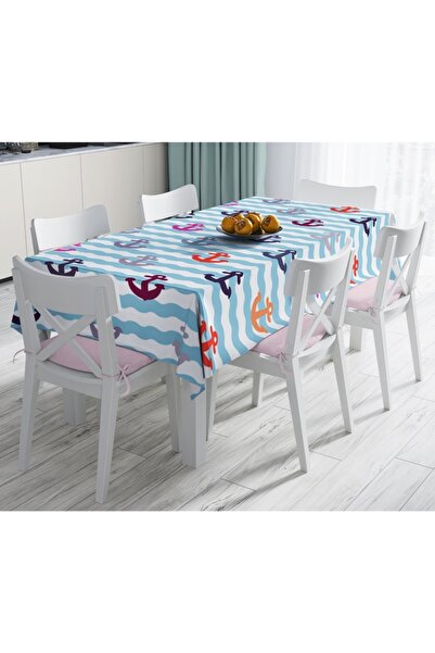 Realhomes Specijalni dizajn, digitalno štampani stolnjak otporan na mrlje - 1...