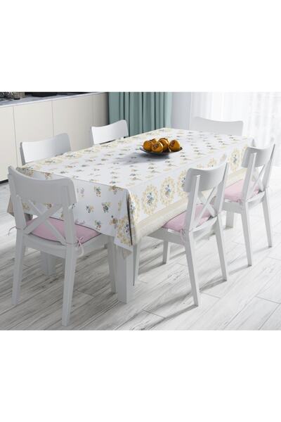 Realhomes Față de masă rezistentă la pete cu imprimare digitală cu design special