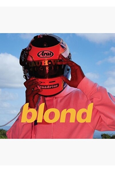 Universal Poster decorativ din lemn Frank Ocean Blonde Cască Tablo