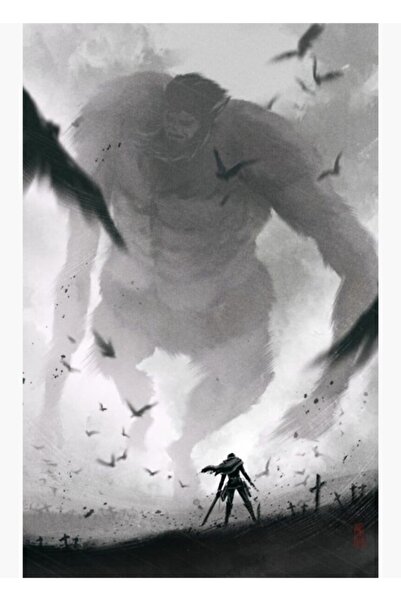 Universal Levi protiv Zver Titana - Umetničko delo - Slika Napada na Titana D...