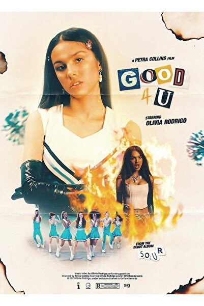 Universal Olivia Rodrigo – Good 4 U (Poster canonic al melodiilor) Poster dec...
