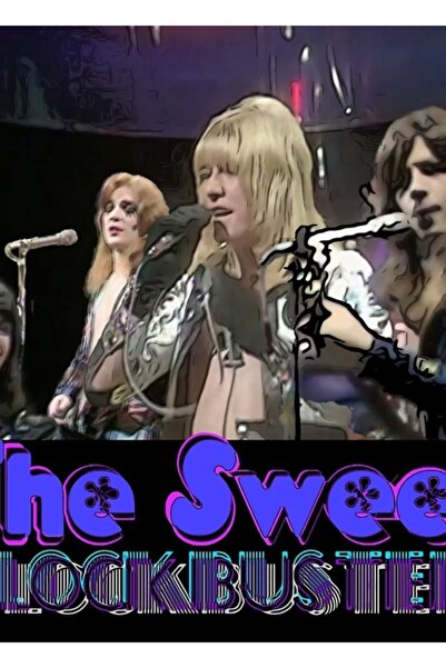 Universal The Sweet Blockbuster - Poster decorativ din lemn, cu fundal negru