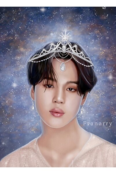 Universal A Prince Painting Wooden Poster Decorative as Bts Jimin Kod1512