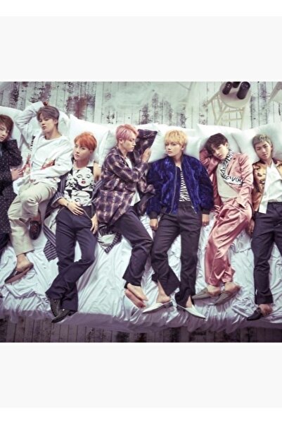 Universal Bts Wings Era Φωτογραφικό Βιβλίο Κρεβατιού Ξύλινη Αφίσα Διακοσμητικ...