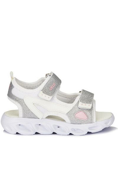 Vicco Roy Boy Lighted White Baby Booties Sandals 332.p21y.188 (6) Jojo