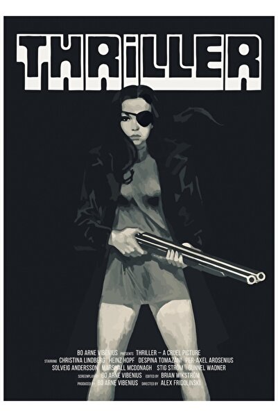 Universal Thriller O imagine crudă (o numesc Ochiul Unic) Tablou Poster decor...