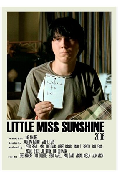 Universal Little Miss Sunshine Alternatif (4) Poster decorativ din lemn pentr...
