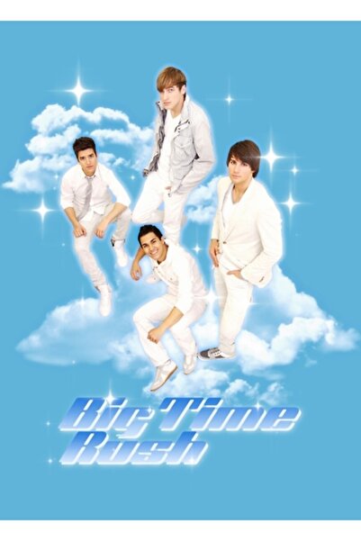Universal Poster decorativ din lemn Big Time Rush