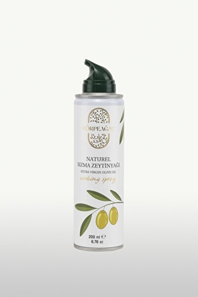 Körpeağaç Spray Erken Hasat Soğuk Sıkım Natürel Sızma Zeytinyağı 200 ml