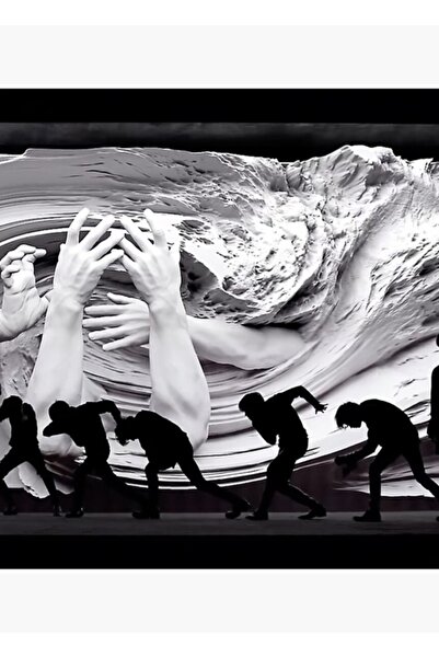 Universal Bts Sahte Aşk Tablo Ahşap Poster Dekoratif Kod4001