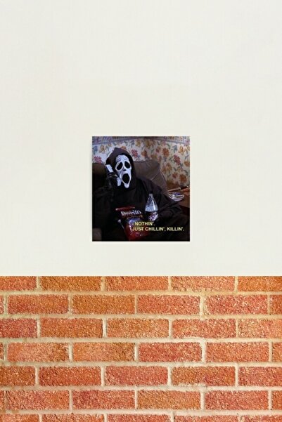 Universal Çığlık Tablo Ahşap Poster Dekoratif