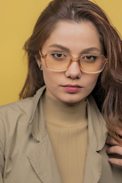 LUNOX Bettino Mat Krem Unisex Ekran Gözlüğü