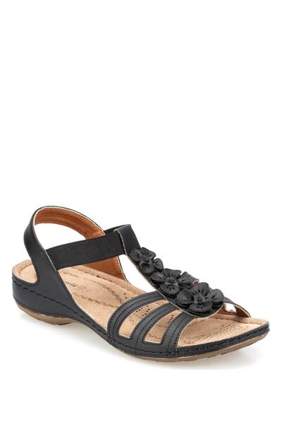 Polaris 91. 157362 .Z Μαύρα Γυναικεία Σανδάλια 100374708