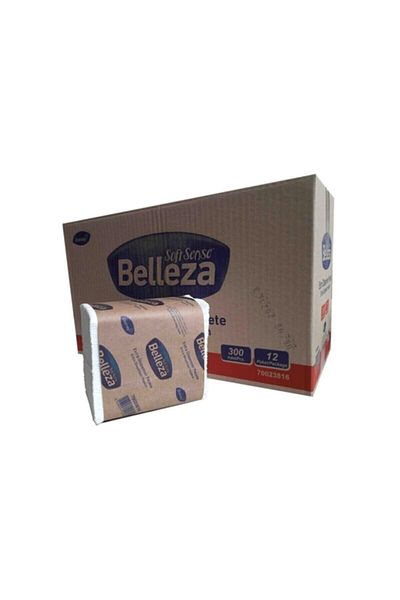 Diversey Belleza Extra Dispenser Napkin 17x21 cm 12 Packs of 300