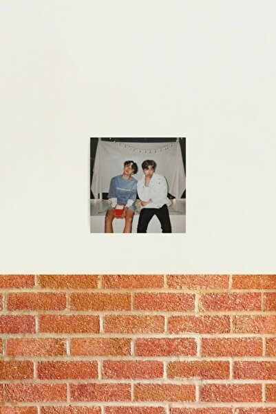 Universal J Umut Ve Rm (Hoseok Ve Namjoon) Ξύλινη Αφίσα Ζωγραφικής Διακοσμητι...