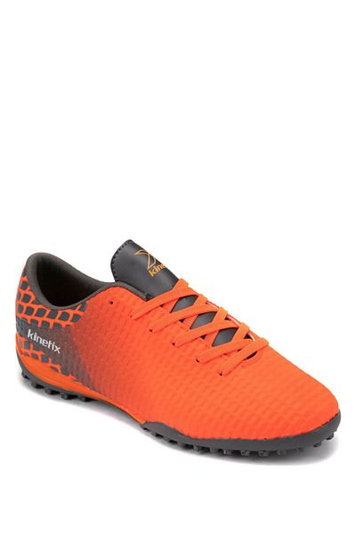 Kinetix SERGI II TF 9PR Orange Boys' Astroturf Field Shoes 100427245