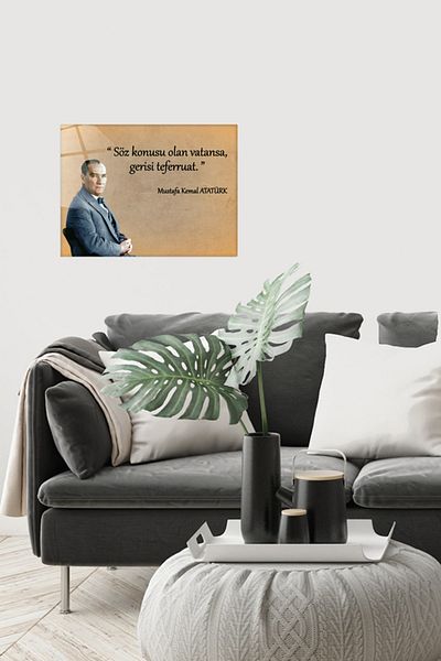 Decorita Masa din sticla |   Seria Ataturk |   27