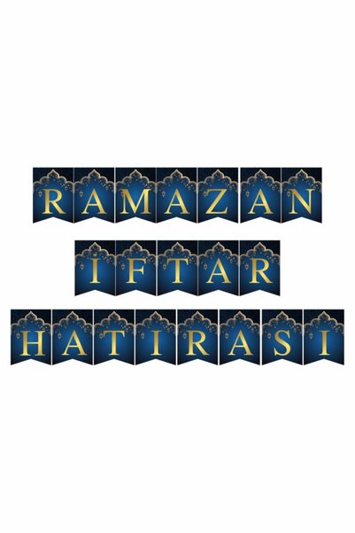cicigünler Banner suvenir Ramadan Iftar