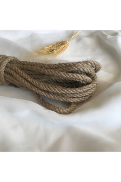 Bukle İplik 5 mm Whip Rope - Jute Rope - Wicker Rope (25 Meters)