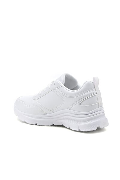 Kinetix Suomy Pu Beyaz-gri Yeni Sezon Kadın Spor Ayakkabı