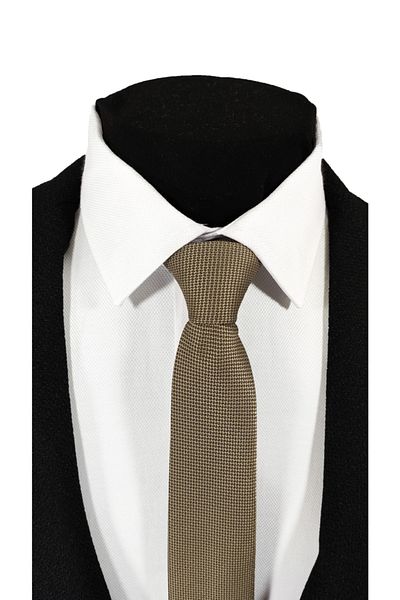 BLC Basic Line Co. Beige Color Dobby Tie Handkerchief Set