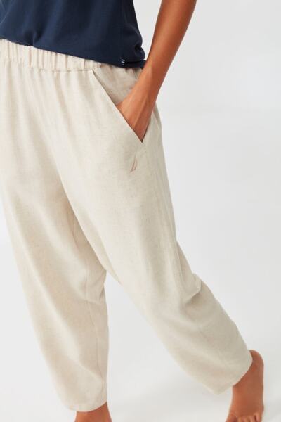 Nautica Soft Textured Carrot Pajama Bottoms