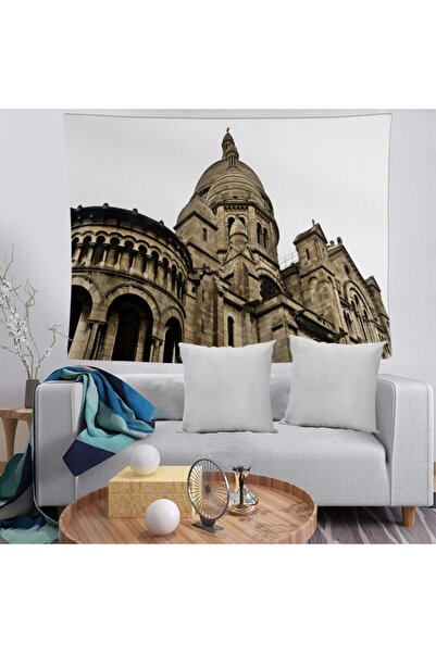 Generic Brand Sacre Coeur, lavabil, rezistent la pete, husă decorativă de per...